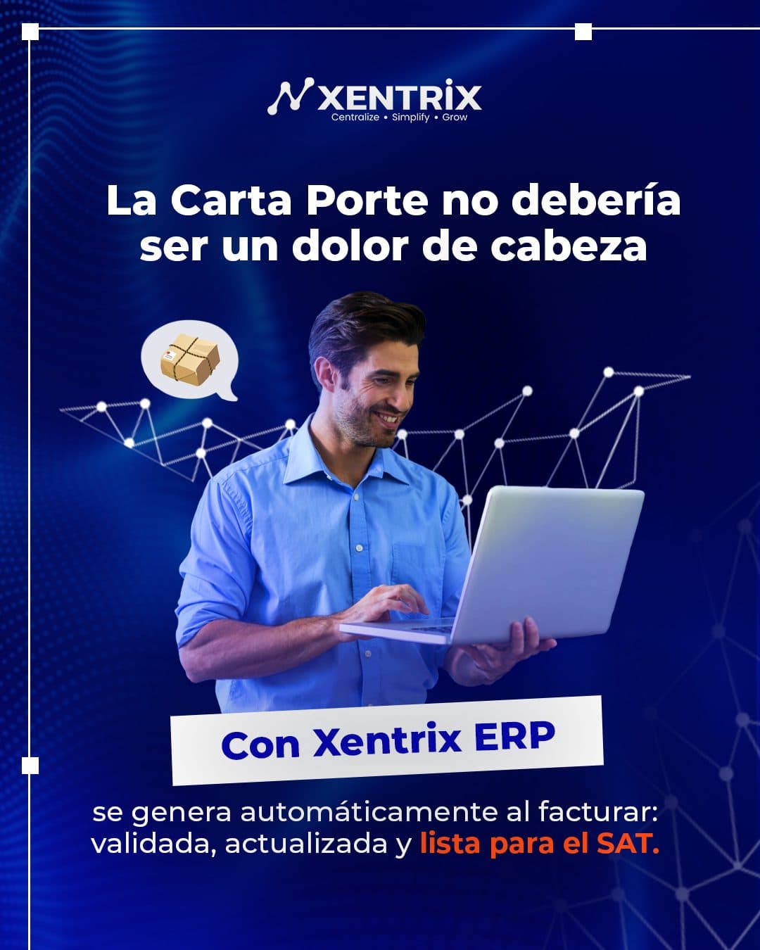Agentes de IA de Xentrix que automatizan flujos entre las áreas de tu ERP