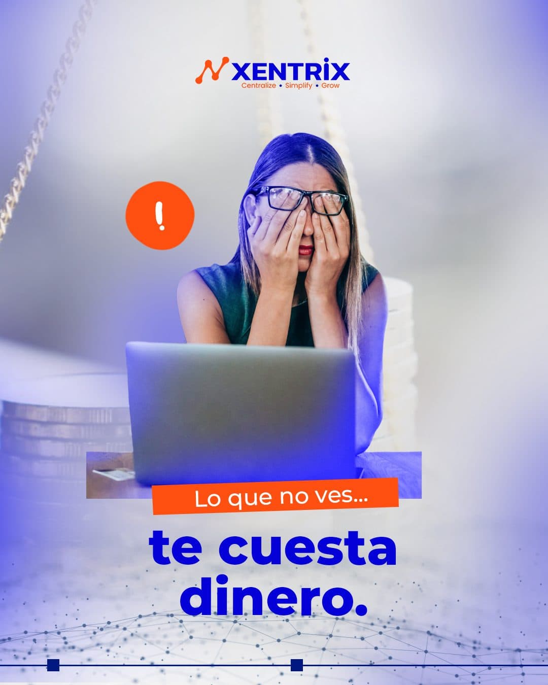Producción y ventas conectadas al inventario y las finanzas en Xentrix